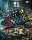 Mini Wireless Mobile PUBG Keyboard + bluetooth Touchpad 7 Color Backlit Light 2.4ghz Rechargeable with Nokia Bettery